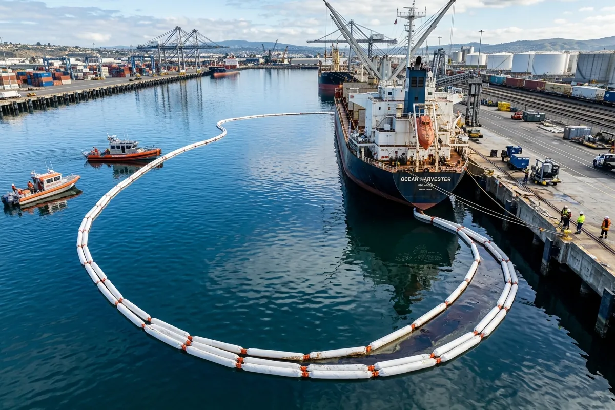 Barreiras de Contenção Aquática Booms E.B. Xavier